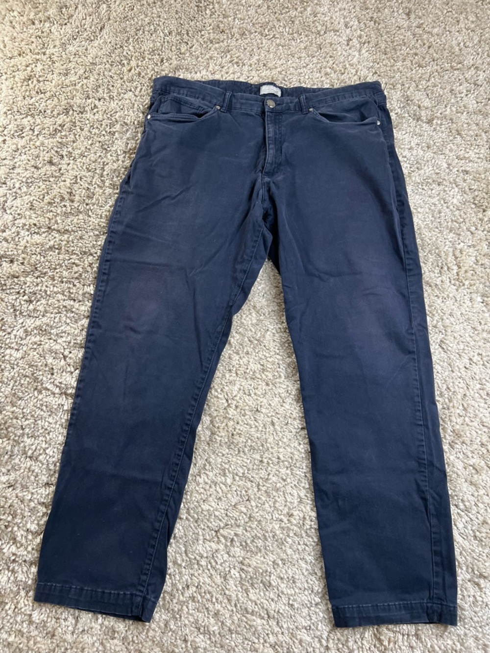 Hickey Freeman Dark Navy Slim Straight Jeans